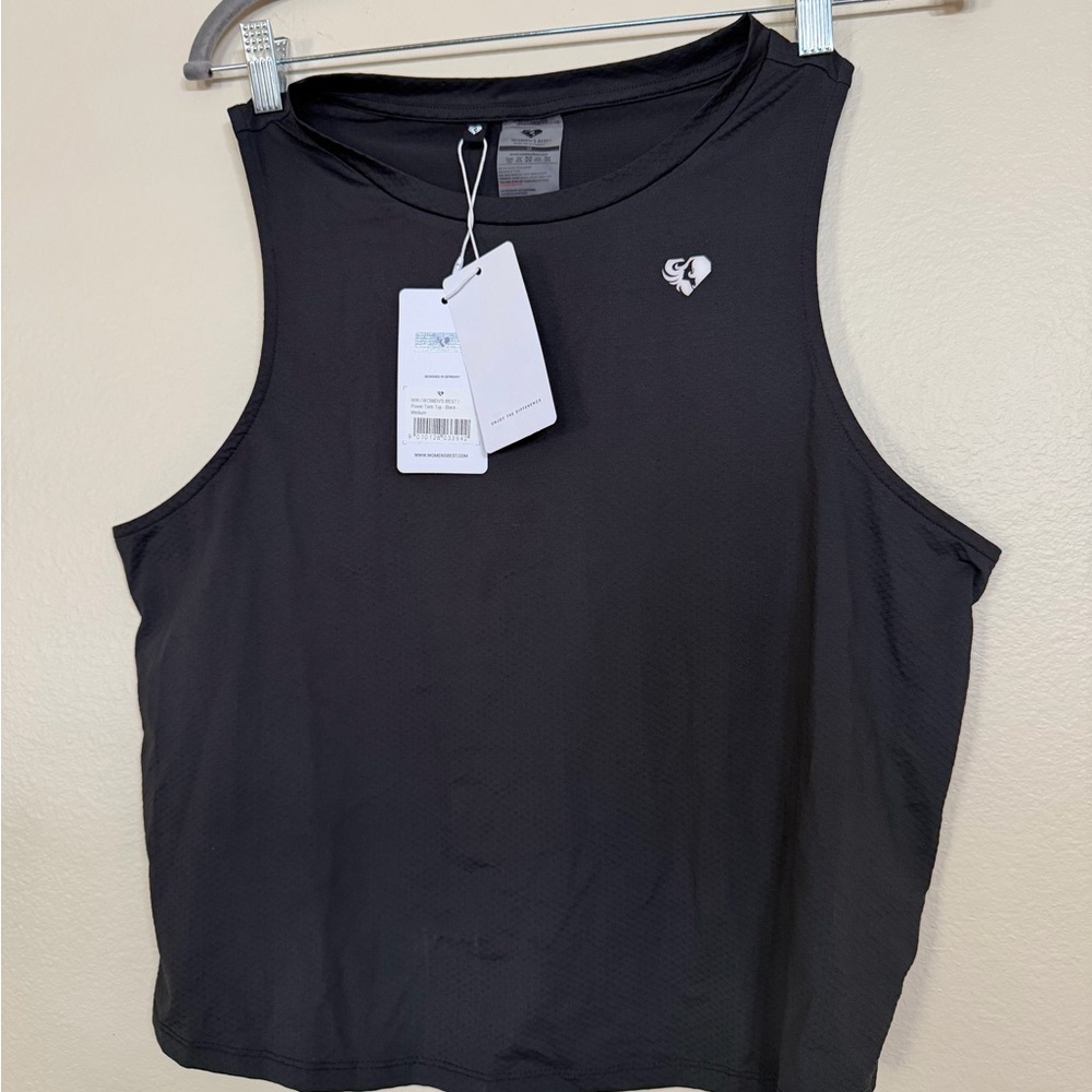 Women’s Best Black Sleeveless Active Tank Top